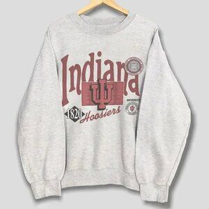 Vintage University of Indiana Hoosiers Sweatshirt, iuhoosiers 1820 shirt tee